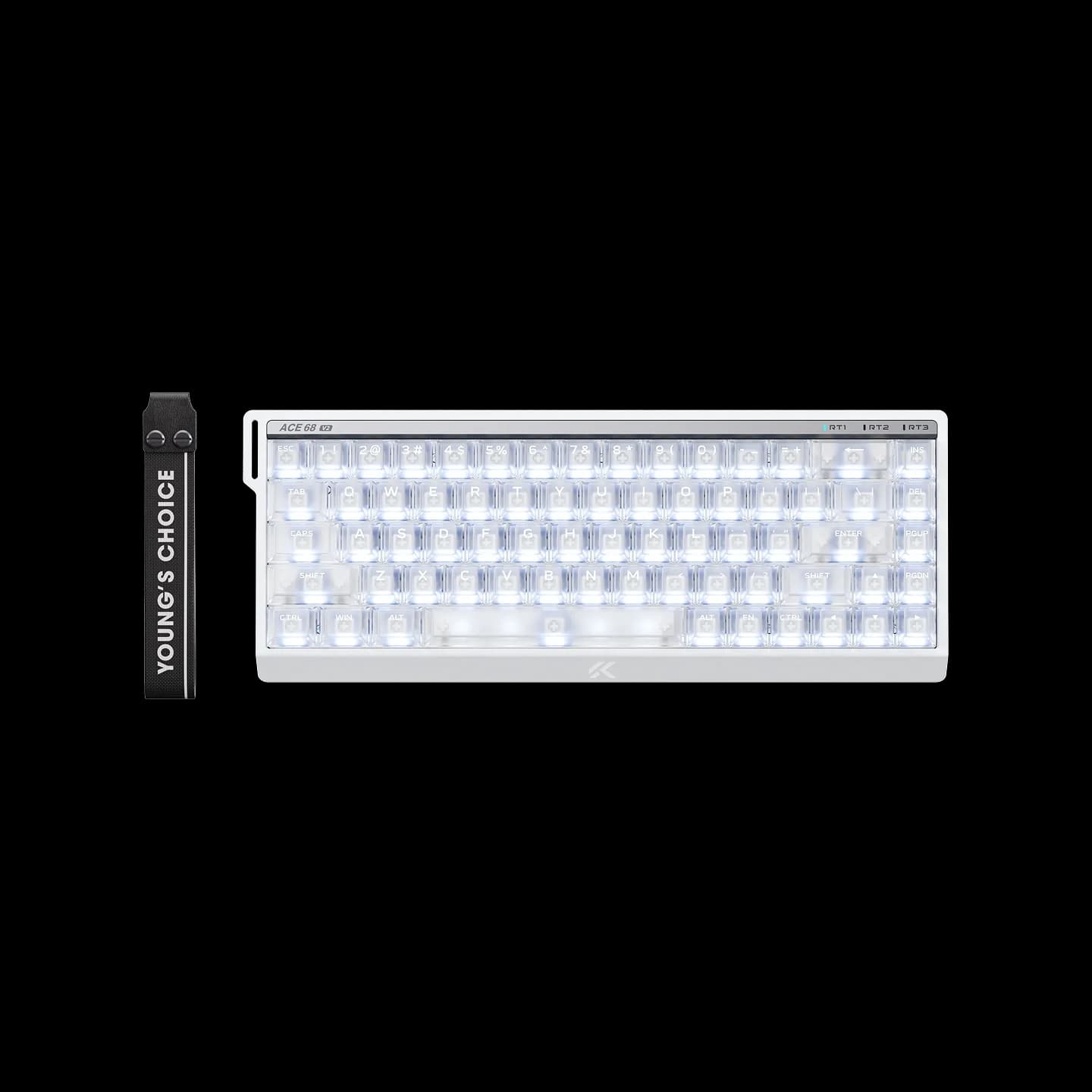 Ace 68 V2 雾透白 · 1